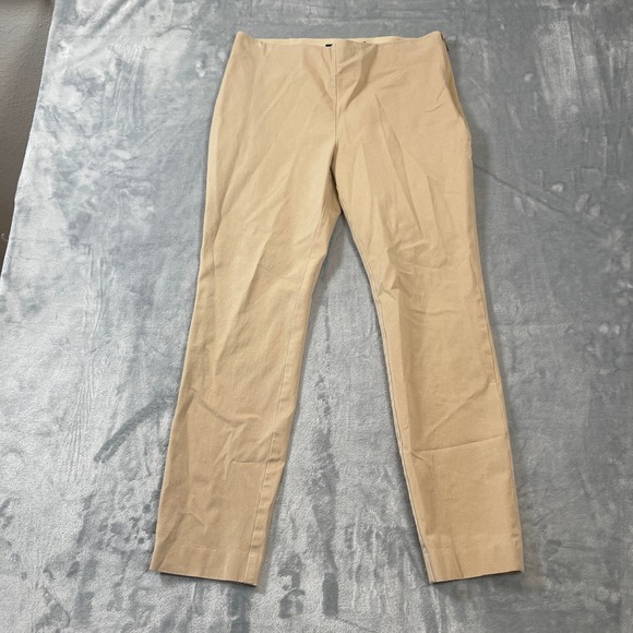 Lauren Ralph Lauren Pants - Lauren Ralph Lauren Pants Womens Size 6 Tan Slim Leg Ankle Side Zip Khaki